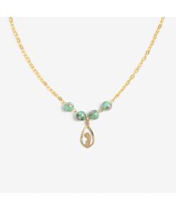 Necklace: Green Marian