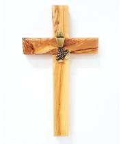 Cross: Communion Chalice Olive Wood 15cm (604)