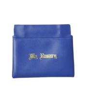 Rosary Case: Push Pocket Blue (RP004B)