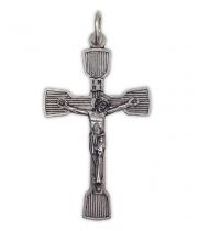 Crucifix: Silver 40mm (CR6838A)