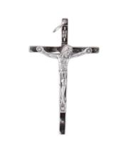 Crucifix: Silver 48mm (CR5148)