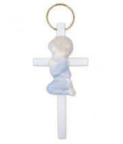 Cross: Porcelain Boy Praying (PL25348B)