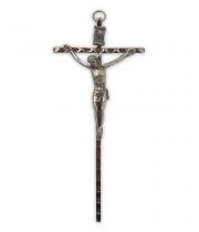 Crucifix: Metal Silver 130 mm (CR51130S)