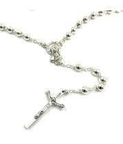 Rosary: Silver Plated Boxed (RX104S)