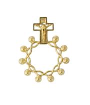 Rosary Ring: Gold 19 mm (RR113G)