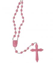 Rosary: Plastic Budget Pink (RO9827P)