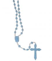 Rosary: Plastic Budget Blue (RO9827B)