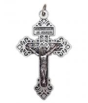 Crucifix: Pardon 50mm Silver (CR622)