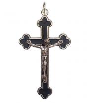 Crucifix: Black 60mm (CR8657K)