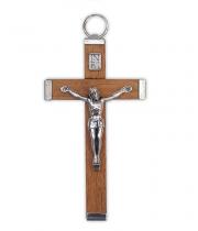 Crucifix: Brown 60mm (CRAL60N)