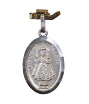 Medal: Sterling Silver Infant of Prague 22mm (ME9705)