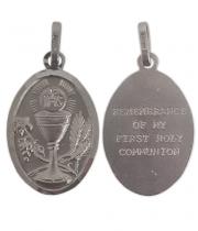 Medal: Sterling Silver Communion 22mm (ME97C)