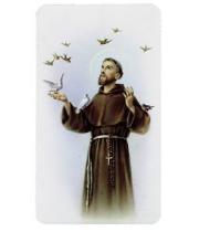 Holy Card: Alba St Francis (HCALBA35)