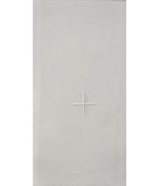 Corporal: Pure Linen 350mm x 350mm White Cross (VECORPW)