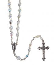 Rosary: Sterling Silver Swarovski Crystal (RX1907)