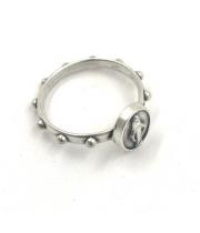 Rosary Ring: Silver 19mm Miraculous (RRM19S)