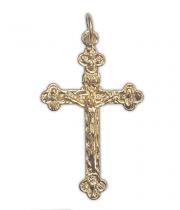 Crucifix: 37mm Gold (CRM37G)