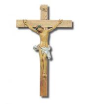 Crucifix: Wooden with Poly Vinyl Corpus (CRART11)