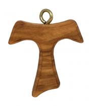 Cross: Olive Wood Tau (CRT8)