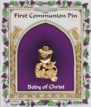 Lapel Pin: FHC Chalice/Wheat/Grape (TT183G)