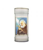 Candle: Padre Pio Devotional (CA86S48)