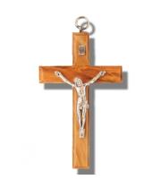 Crucifix: Olive Wood 9cm (CROLL9)