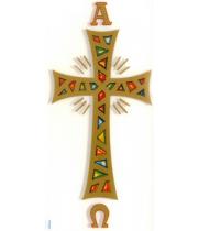 Transfer: Cross with Alpha and Omega 195mm (TFC227)