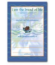 Certificate: First Holy Communion "Bread Of Life" (92FHC5)