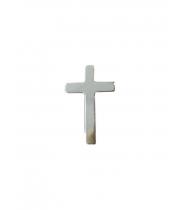 Lapel Pin: Silver Cross 25mm (LP212S)