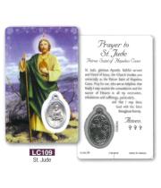 Laminated Card & Medal: St Jude (LC109)