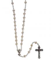 Rosary: FHC Heartshape Cream (RX340CO)