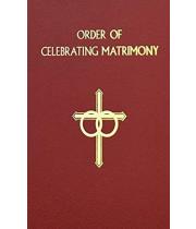 The Order of Celebrating Matrimony - Rite of Marriage (9781941243541)