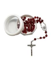 Rosary: Confirmation Glass Bead - Boxed (RX369F)