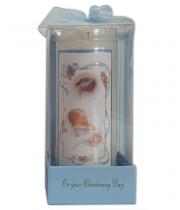 Candle: Christening - Boy (CAB0893B)