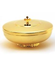 Ciborium: Gold With Lid 140mm Diameter (CW864G)