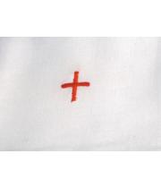 Corporal: Pure Linen 350mm x 350mm Red Cross (VECORP)