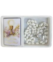 Rosary and My Little Prayer Book: White (RXC159W)