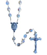 Rosary: Crystal/Trad Spring Ring Method (FP7CRYJER)