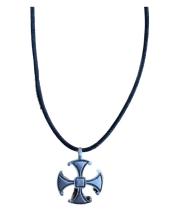 Pendant: Pewter Engraved Cross (CRS1000-14)