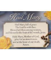 Chart: Hail Mary Laminated (9781932927993)