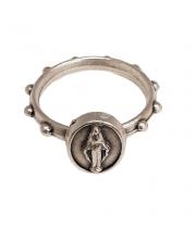 Rosary Ring: Silver 17 mm Miraculous (RRM17S)