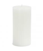 Candle: White Festival Flat Top 130mm x 60mm (130FTW)