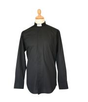 Fairtrade Shirt: Men's Long Sleeve Black 37cm (FTSMLSB37)