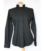 Fairtrade Shirt: Women's Long Sleeve Black - Size 8 (FTSWLSB8)