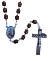 Rosary: Our Lady Of Lourdes - Wooden 5mm Bead (RX72108)