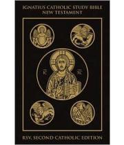 Bible: RSV New Testament Catholic Study - Leather (9781586174859)