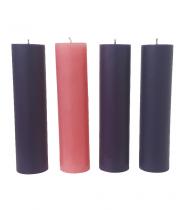 Advent Candle Set: 70mm x 280mm (ADVENTFL)