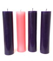 Advent Candle Set: 48mm x 210mm (ADVENTFS)