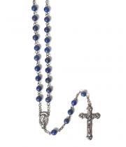 Rosary: Genuine Lapis Lazuli (RX5526LL)