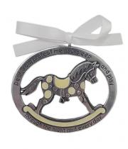 Cot Medallion: Rocking Horse - Glow In The Dark (CM15G)